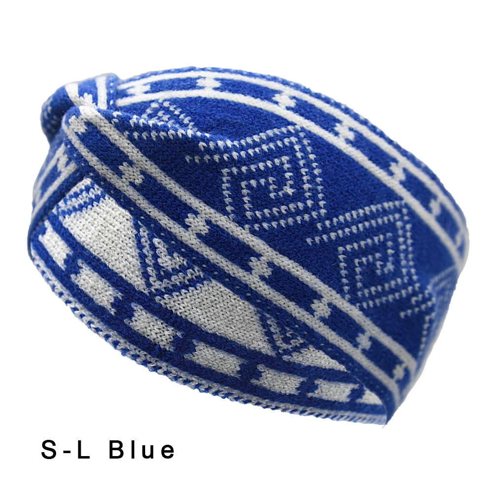 Autumn and winter keepwarm Knitted Twist Headband  Workout Running Sport Elastic Hair Bands for Women\'s Turban Hair Wrap