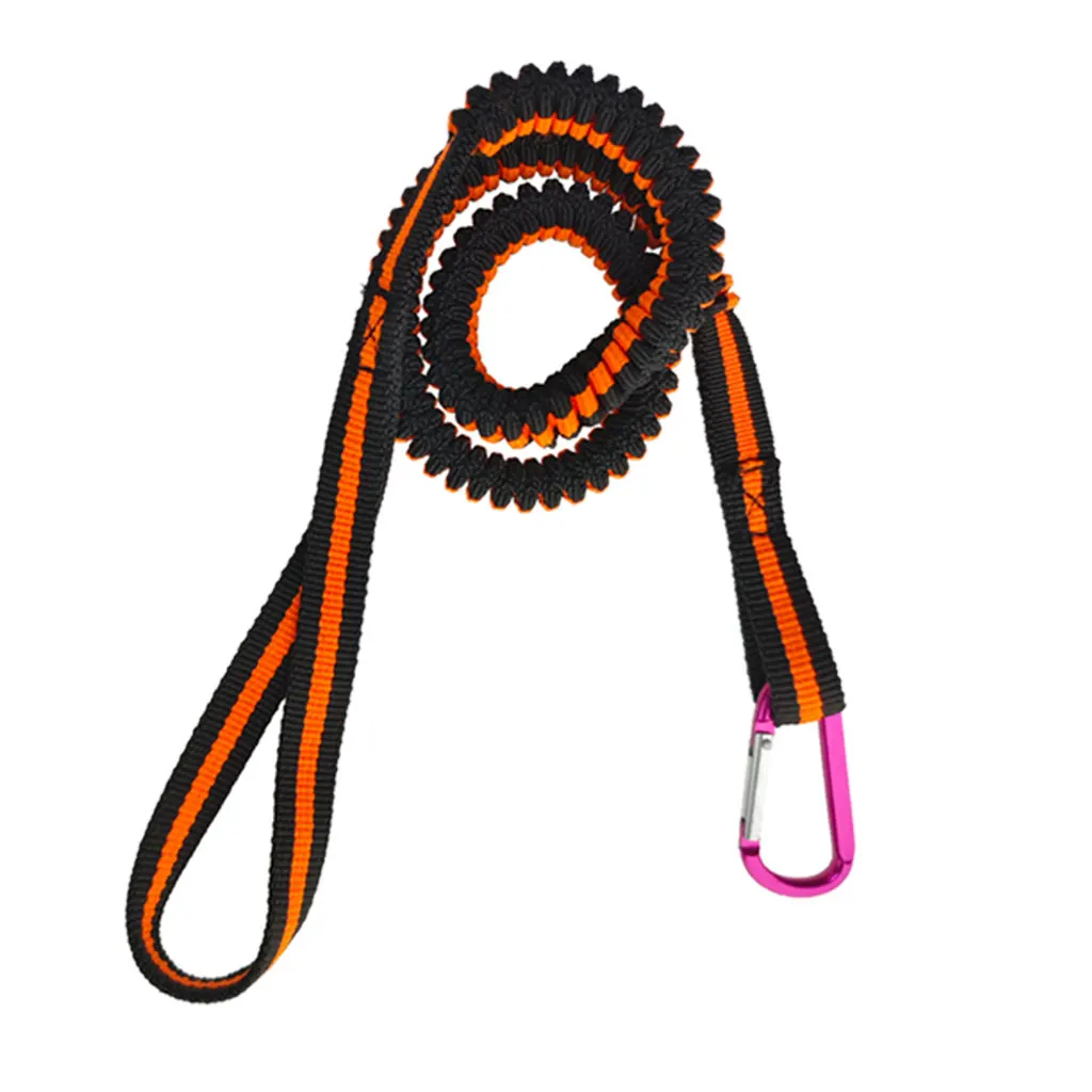 Elastic Kayak Canoe Paddle Leash Boats Lanyard Surf Leash Safety Rope Leash Rowing Boats Lanyard Fishing Rod Kayak Accessories