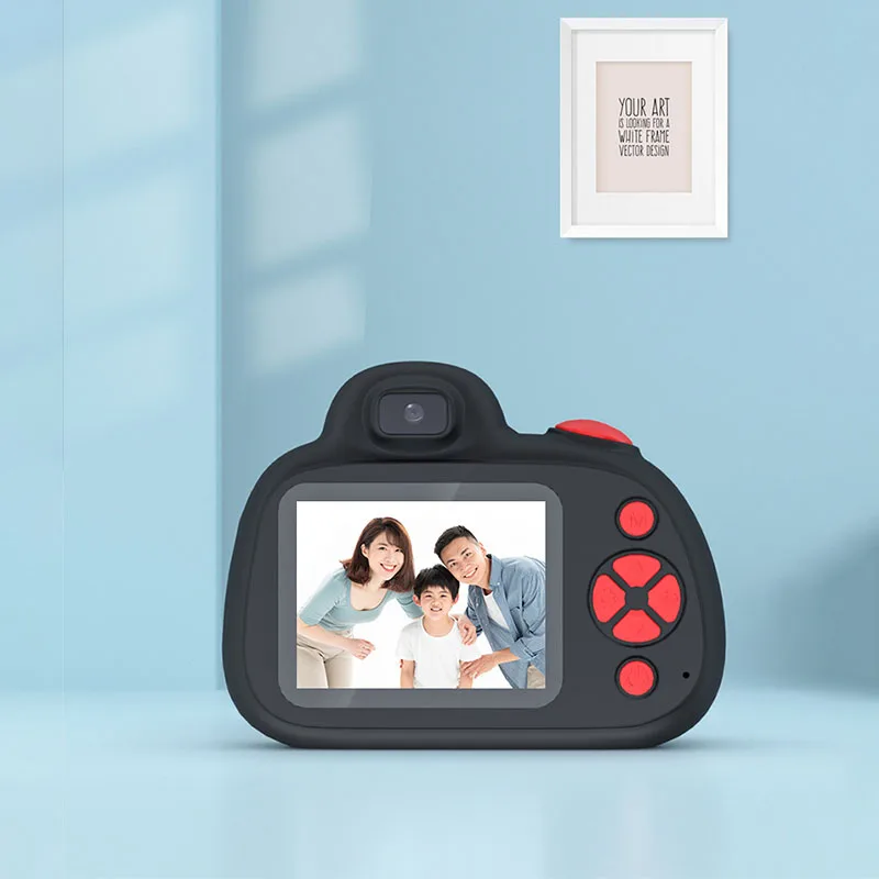 Mini SLR Digital Camera for Kids Baby Educational Toys 2.4 Inch Screen Display HD 1080P Children's camera with Fill Light