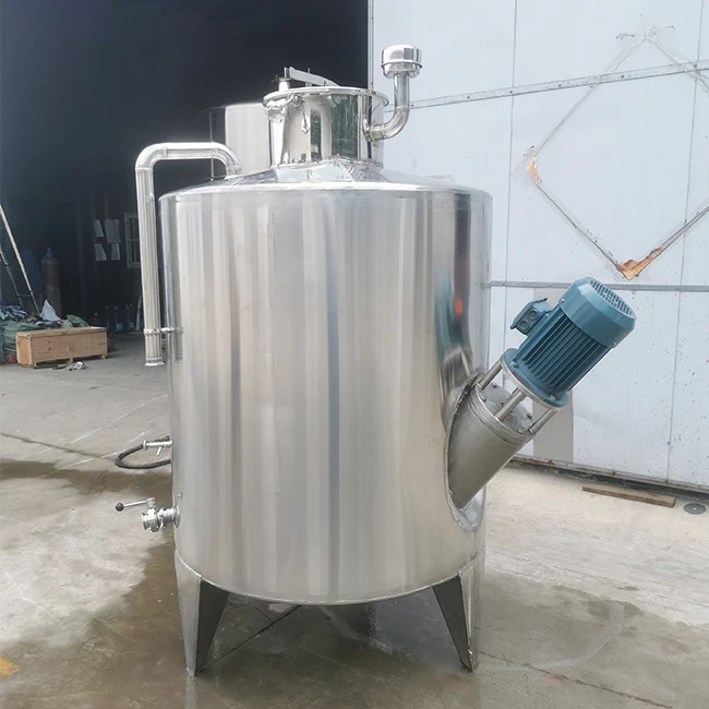 Cosmetic Cream Shampoo Liquid Soap Emulsifying Homogenizer Mixing Tank With Agitator