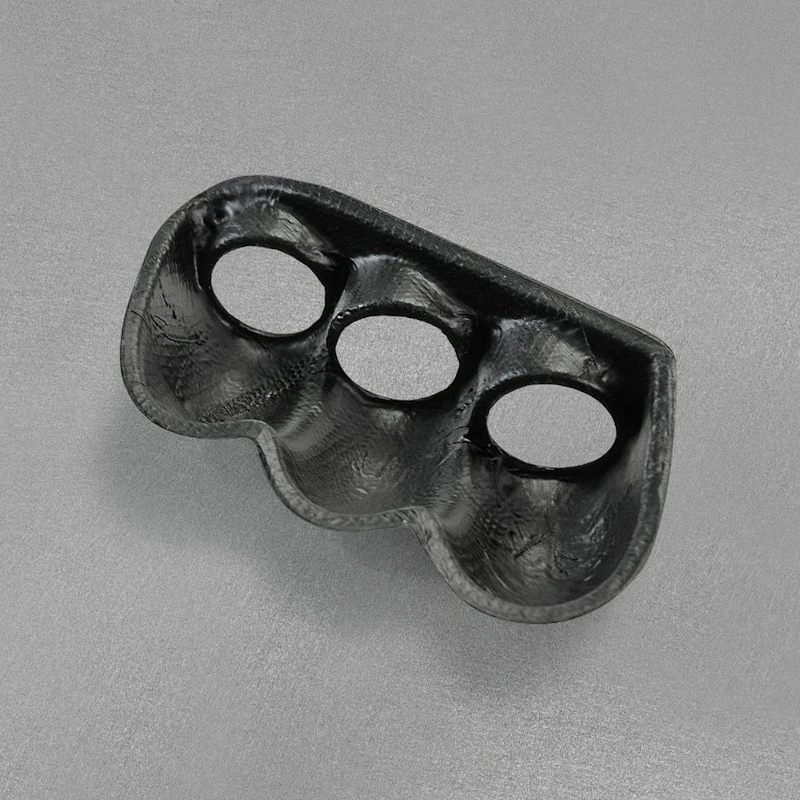 Carbon Fiber for Mitsubishi Evolution evo 7 8 9 LHD Dash Triple Gauge Pod (60mm) car BodyKits - view 5