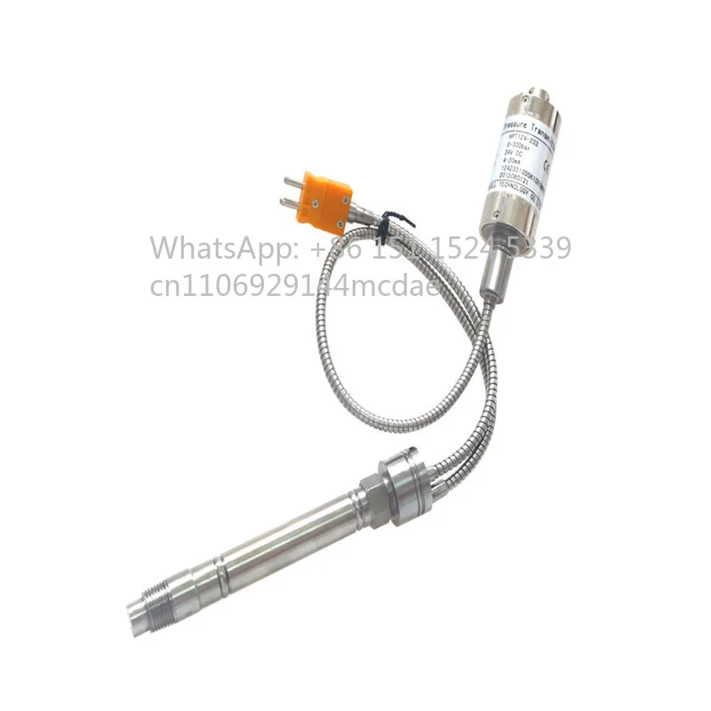 PT4626-5M-6/18 Plastic Melt Pressure Transducer for Molding Machine High Temperature 200-400°C Industrial Process