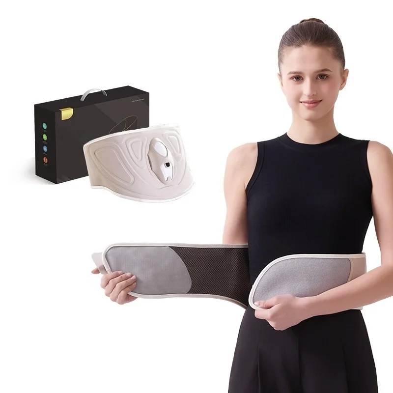 Multifunctional waist massage belt, with heat therapy and airbag massage functions, wireless electric back massager