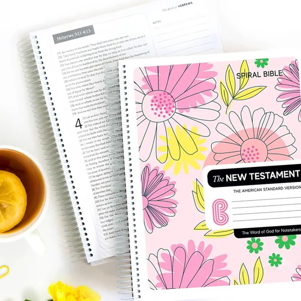 Bible Scripture Reading Journal Yearlong Bible Study Journal Hardcover Notebooks for Work Note Taking and Office School Supplies