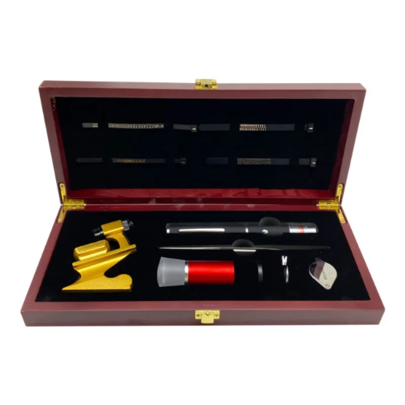 

Jewelry testing and identification, irregular waist mirror, cutting mirror, ring measuring strip