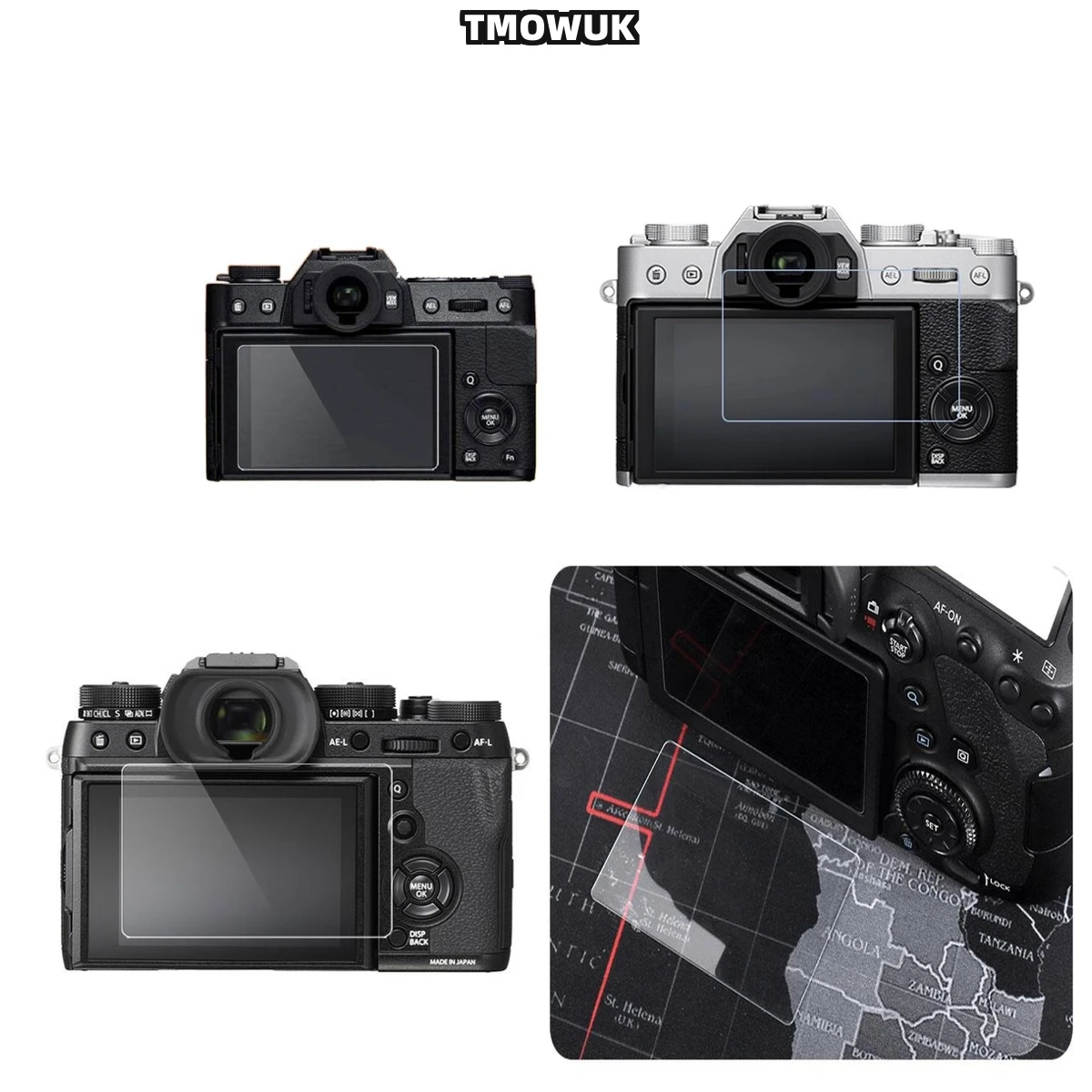 

For Fujifilm X-T10 T20 T30 M1 A1 A2 E2 E3 X30 XF10 XS10 XS20, Dust Repellent Film