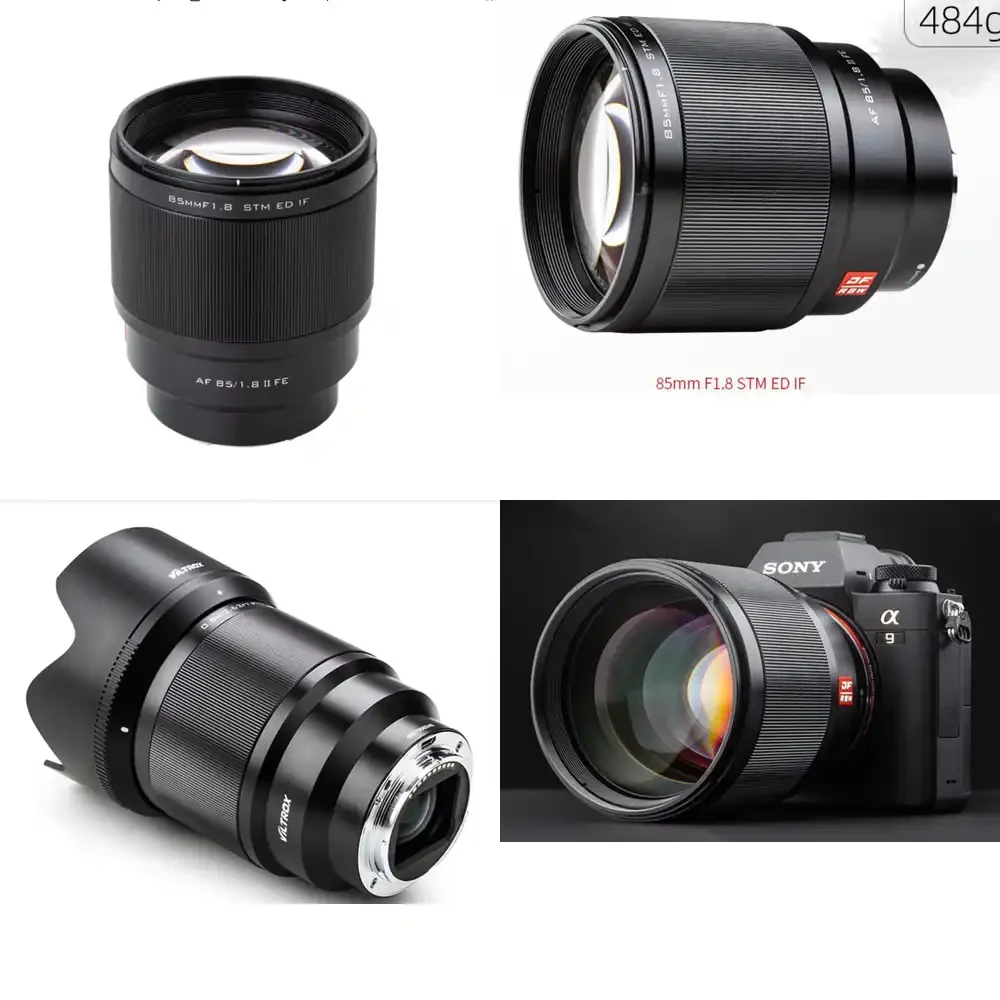 Viltrox 85mm F1.8 II STM Auto Focus Large Aperture Prime Lens for E Mount Cameras