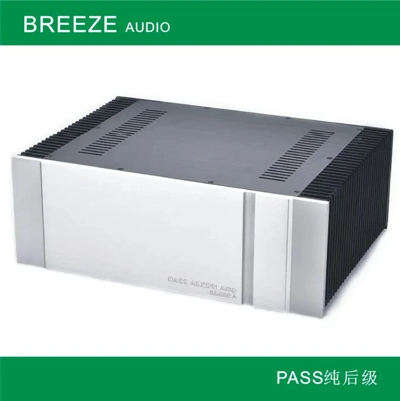 

Pass Panel Full Aluminum Pure Rear Post Power Amplifier Chassis Class A Amplifier DIY Box Case 430*150*415mm