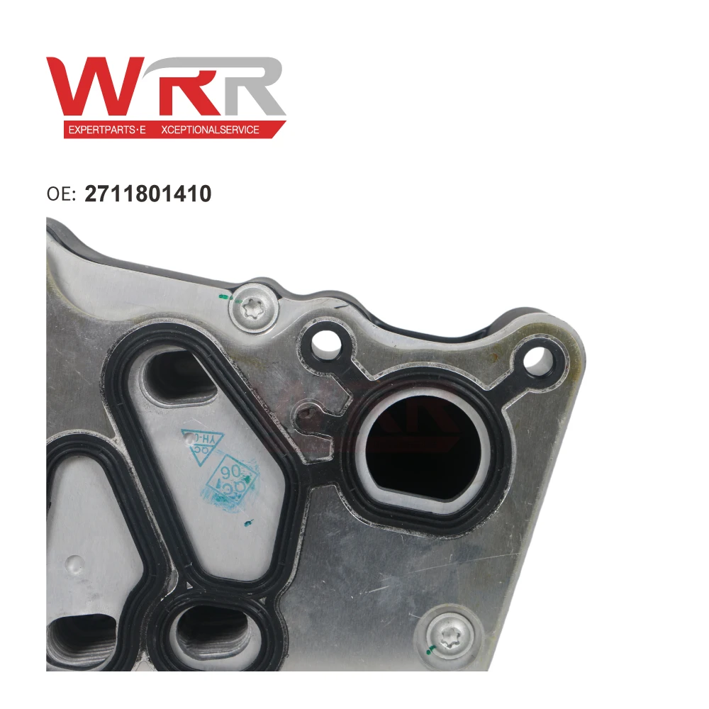 WRR 2711801410 Engine Oil Filter Housing M271 for Mercedes-Ben Oil Cooler high quality W204 W212 auto parts C180 E350