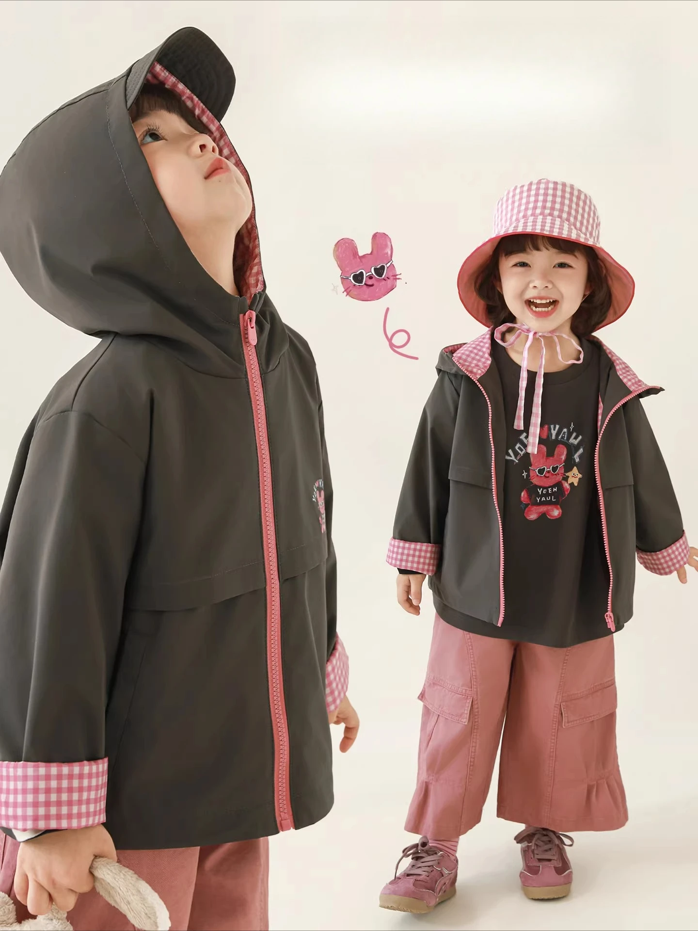 Jaket Tahan Air 3-in-1 untuk A - Outdoor Adventure Girls ulasan dan harga