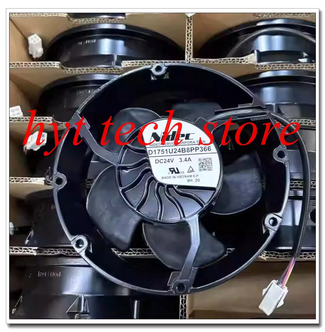 d1751u24b8pp366-24-v-34a-ventilateur-de-refroidissement-d'origine-100-teste-avant-expedition