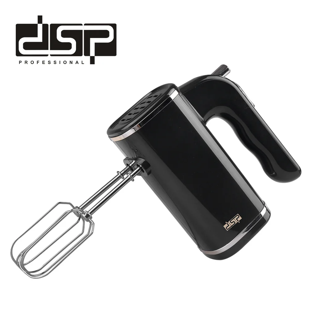 DSP Electric Egg Beater Household Hand-held Blender Egg Cream Batter and Flour High-power Fifth Gear