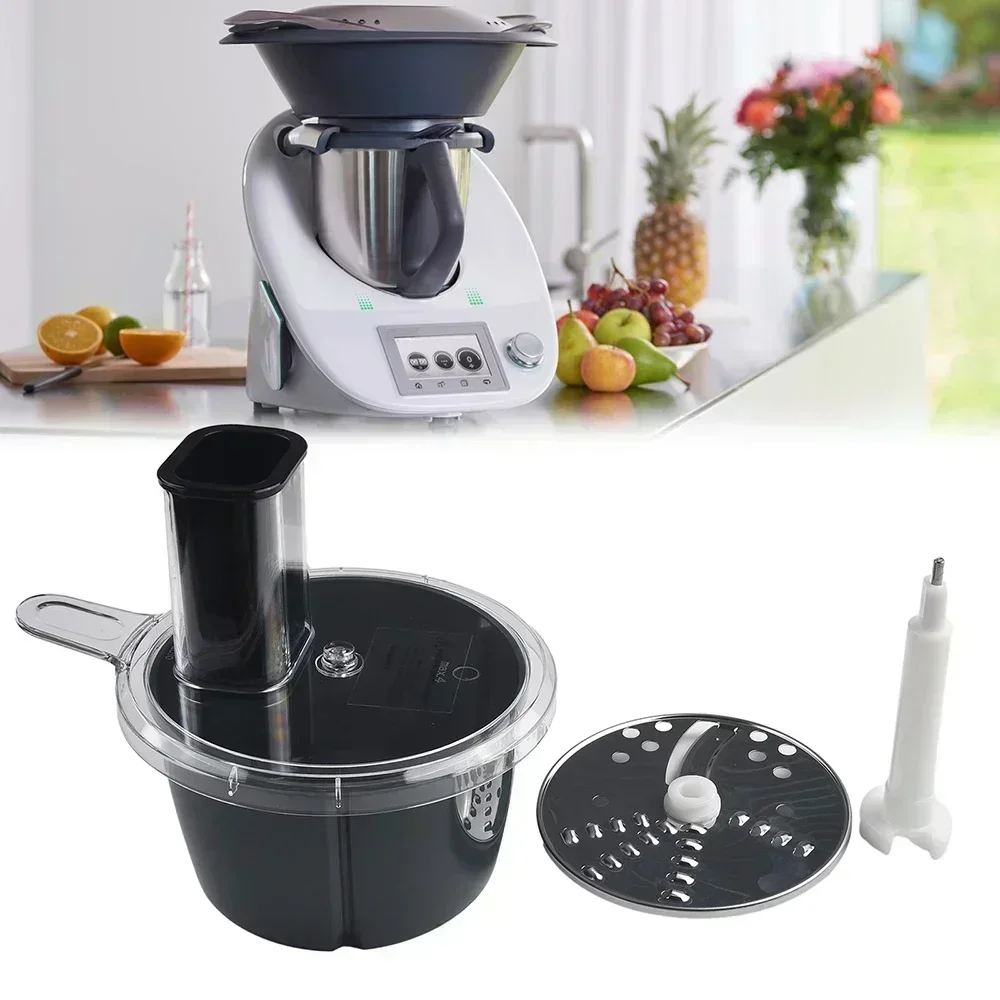 قطاعة الجبن النباتية للمطبخ لملحقات Thermomix TM6 TM5 لتقطيع الفجل وحاوية محضر الطعام بالبطاطس الحلوة #5