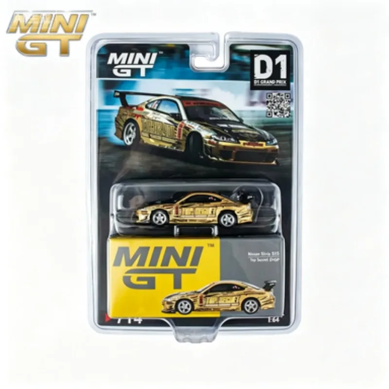 

MINIGT 1:64 Гоночный автомобиль Nissan, литая алюминиевая модель, подарок для мужчин, высококачественная статическая коллекционная модель для взрослых.