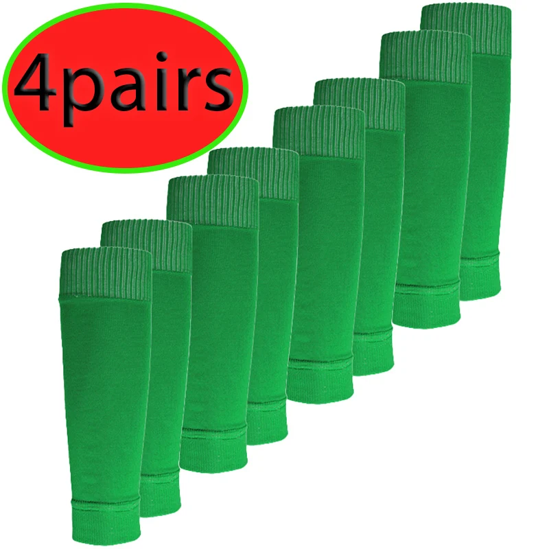 

4 pairs of compression football leg covers, personalized compression leg warm socks, sweat absorbing calf socks, sports leg sock