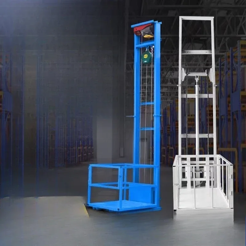 

Electric hydraulic small lift freight elevator elevator elevator hoist simple warehouse workshop household lift platform