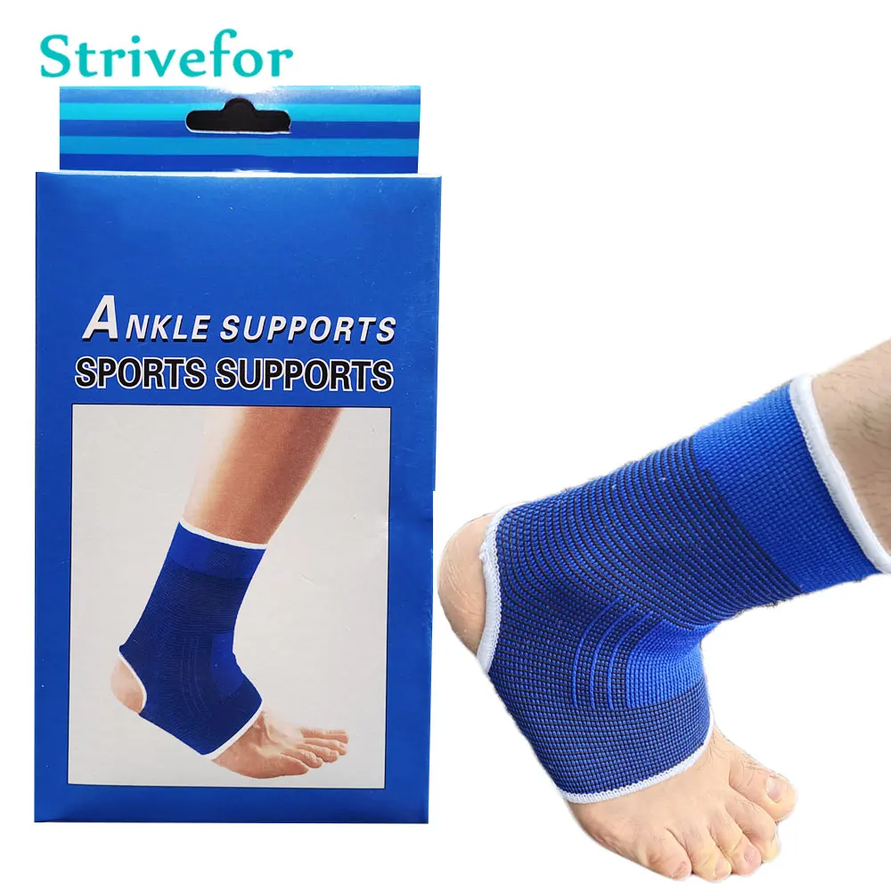 

2 шт. эластичные дышащие подушечки для реабилитации лодыжки для облегчения боли, растяжений, артрита, тендинита, спортивные брекеты и поддержка