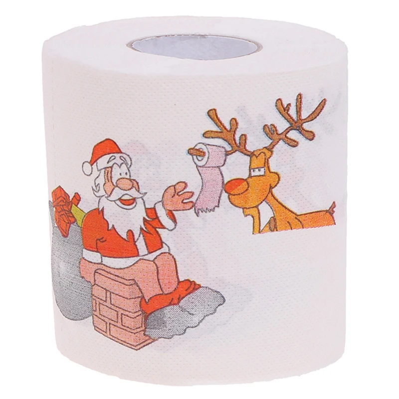 rollo-de-papel-higienico-de-papa-noel-5-estilos-decoraciones-navidenas-oficina-habitacion-15-rollos