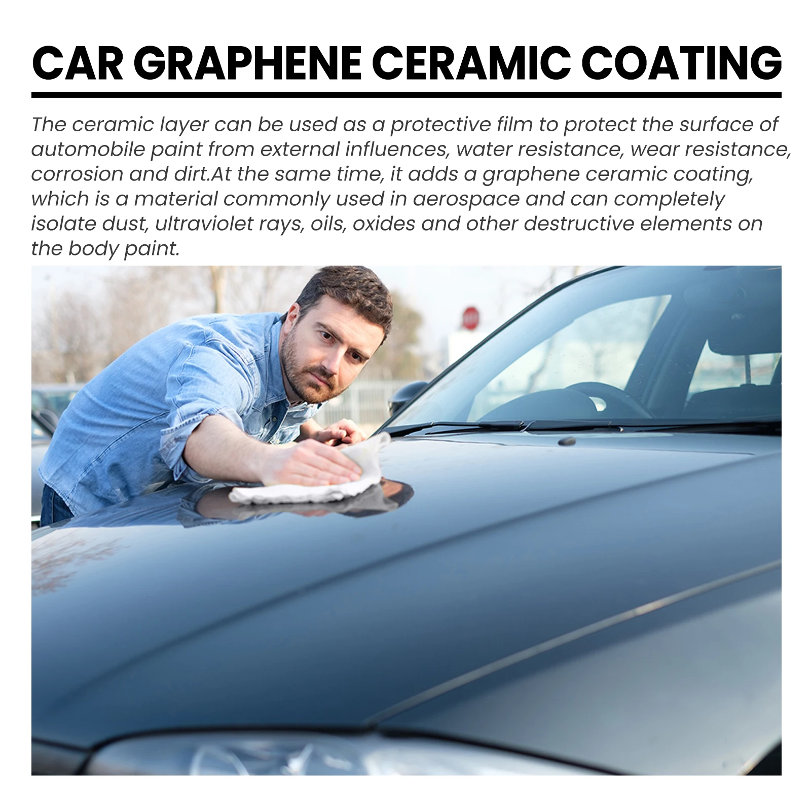 1-5x Nano Ceramic Coating Graphene Advanced Technology Super Hydrophobic Maintenance Liquid UV Glow Hydrophobic Paint Protection image 3