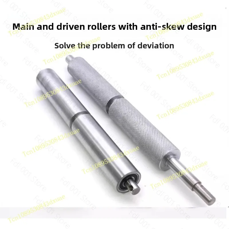 Conveyor accessories Full set of anti-deviation roller assembly line conveyor belt power roller leader/follower 4040 models