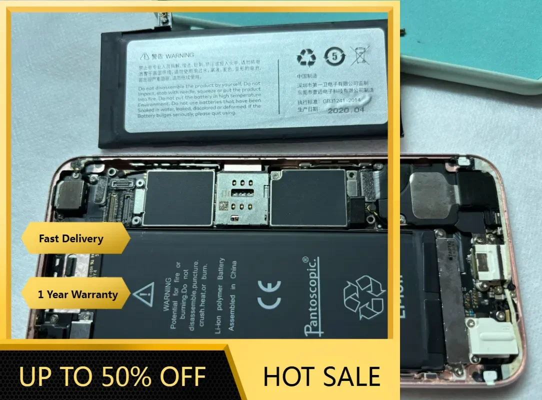 2026 New Mobile Phone Battery for IPhone 6 S 7 8 Plus 5S 5 SE 2020 6Plus 7Plus X XS Mini Pro Max Replacement Bateria for Apple 6