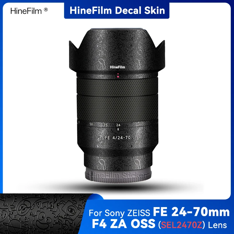 Hinefilm Skin for Sony FE24-70 F4 ZA Lens Decal Skin SEL2470Z Lens Sticker for Sony 24-70 f4 Protective Wrap Cover 2470 24 70