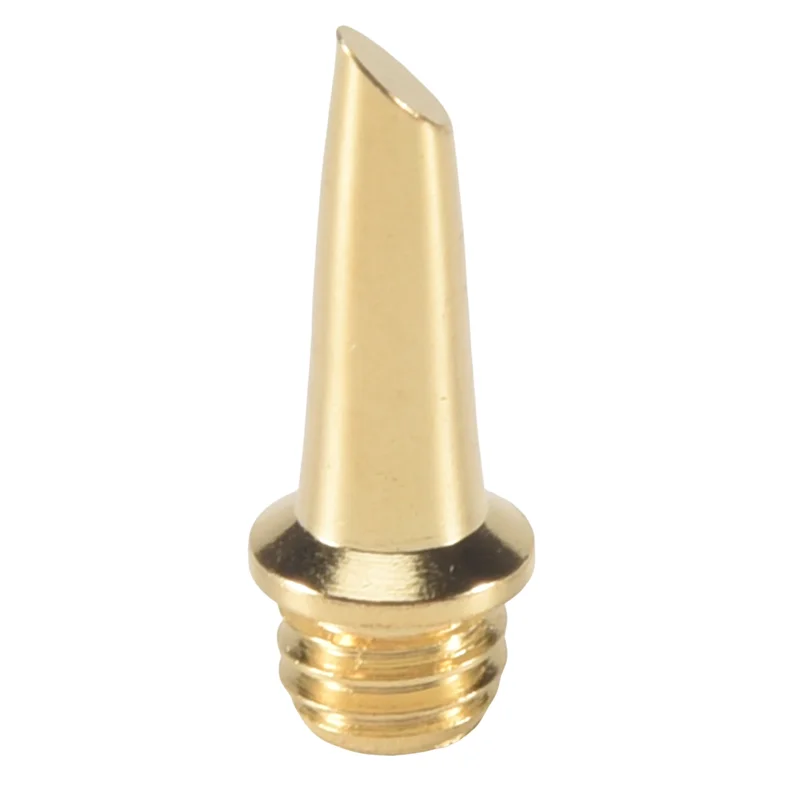 AS63-6Pcs Replacement Copper Tips Nozzle Kit For Hs-1115K / Mt-100 Aerated Flame Butane Gas Soldering Iron Cordless Welding Tool