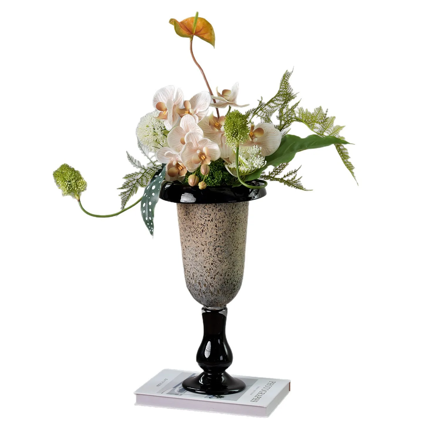 Middle Ages, Silence, Niche, High-end Art Vase, Handmade Glazed Glass Vase, B&B Model Room, Light Luxury Ornaments