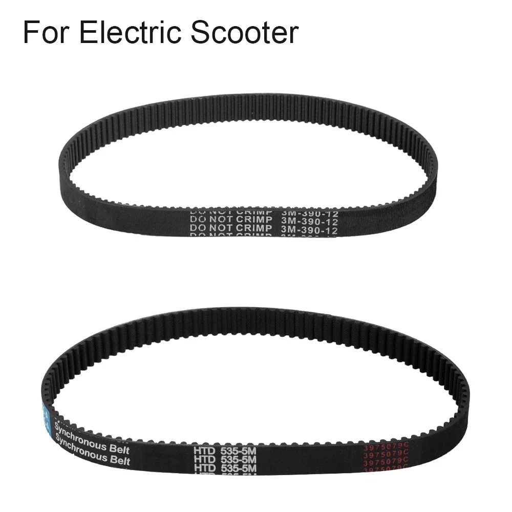 Drive Belt Synchronous Belt 3m 384 12 Transmission Timing Belts HTD 3M-390-12 5M-535-15 Rubber Drive Stripe Electric Scooter