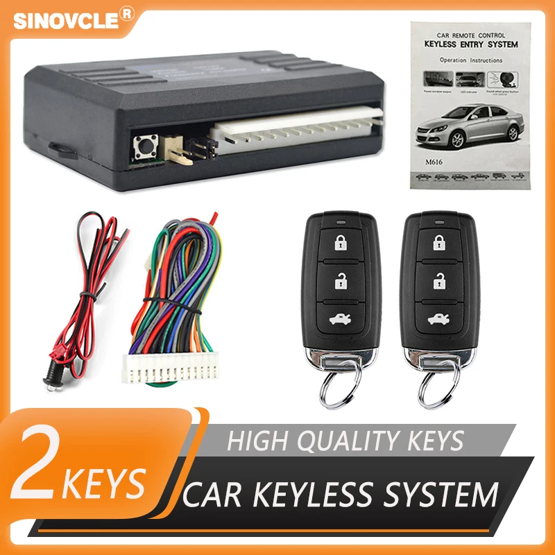 Sistema de Cierre Centralizado de Puertas con Control Remoto para Automóvil, Sistemas de Alarma para Automóvil con Cierre Centralizado y Kit de Control Remoto Automático