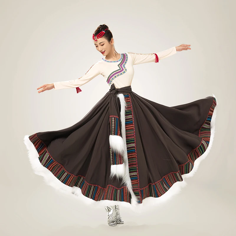 

Traditional Chinese Dance Costume for Women Classical Dancer Dress