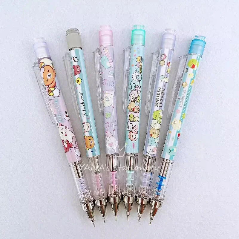 

2023New Tombow MONO Mechanical Pencil Cartoon Limited Edition Shake Out Lead 0.5mm Cute School Supplies Kawaii Stationery