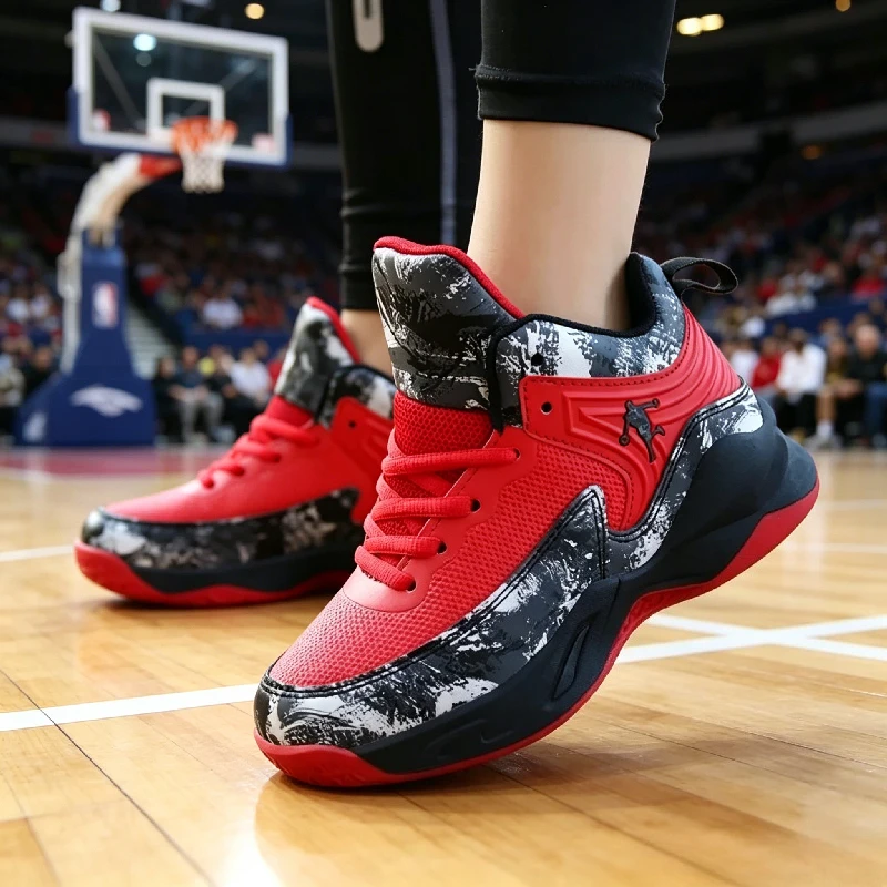 Boys Shoes Chunky Sneakers New Brand Thick Sole Non-slip Children Sports Shoes Child Basketball Trainer Shoes Sportschuhe Kinder