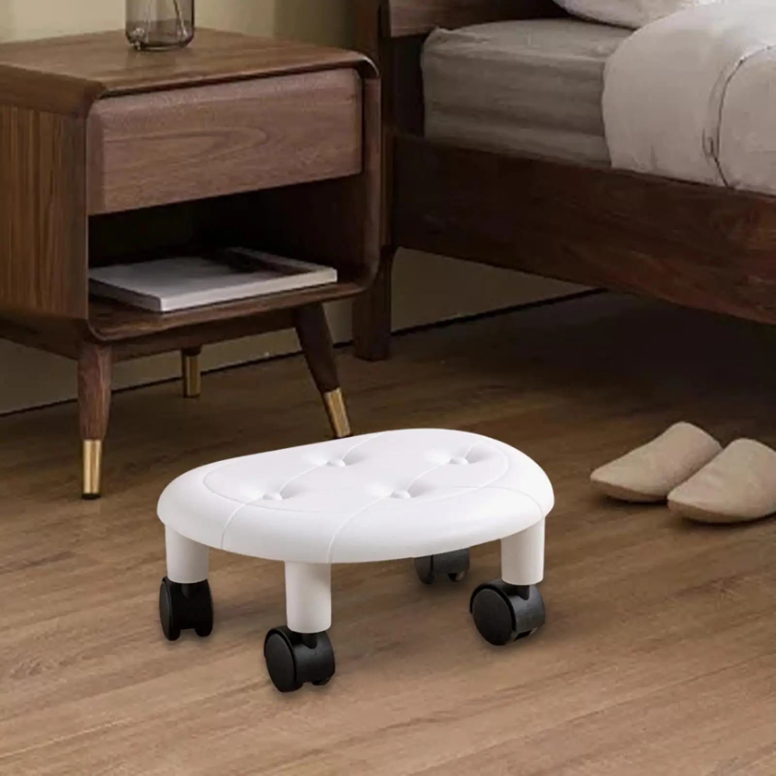 roller-stool-pulley-wheel-stool-portable-universal-swivel-casters-sturdy-swivel