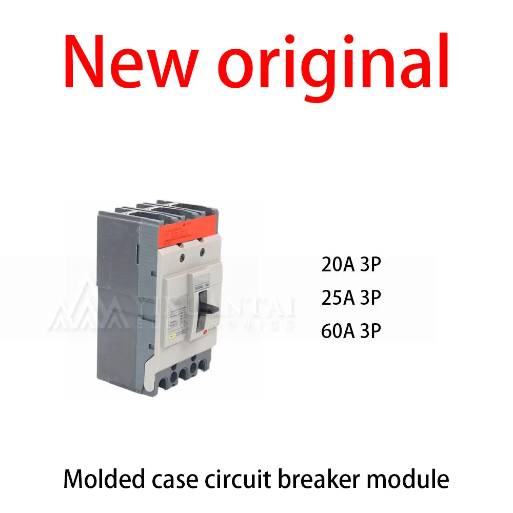 1Pcs/Lot New original 20A 3P 25A 3P 60A 3P Molded case circuit breaker module