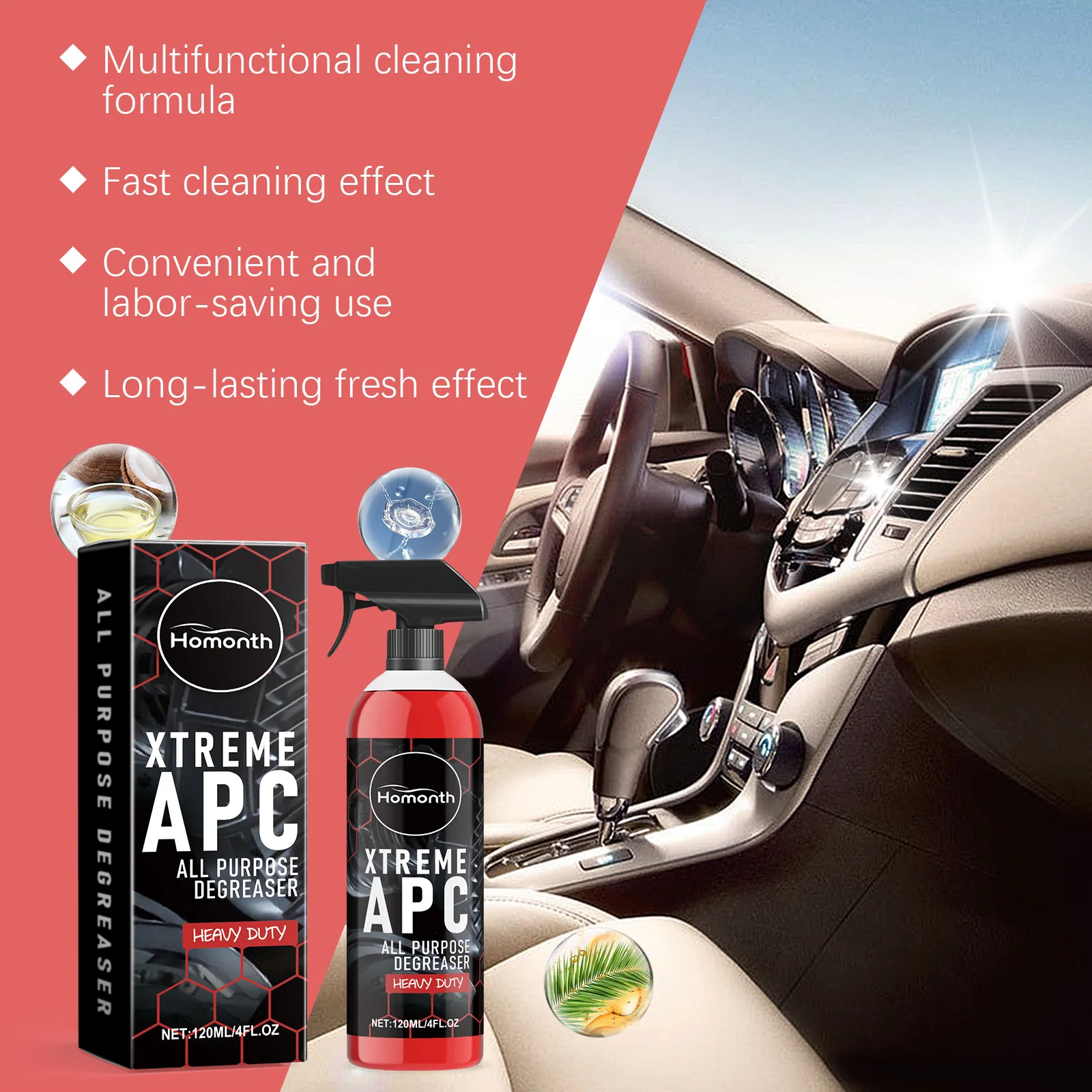 Multi-Purpose Car Degreaser Cleaner 3