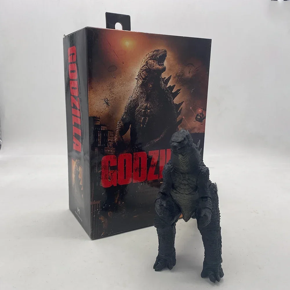 7-inch Dinosaur Toy 2014 Godzilla Figure Nuclear Explosion Animal Movie Anime Toys Movable Joints PVC Model Kids Gift Favorites