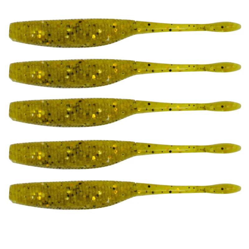 Angelköder, Sway Tail, Fisch, weicher Köder, 7,5 cm, 9,5 cm, 11,5 cm, Salzwurm, Kunstköder, Lot 5 Stück, Ausverkauf – Detail 9