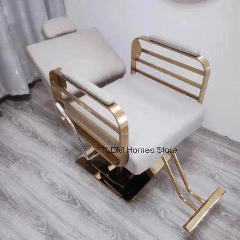 

Tattoo Women Barber Reclinable Barber Salon Chair Luxury Chair Personalized Professional Designed Silla Barberia Commercial