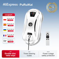 PuRuiKai Home Window Cleaning Robot Smart Window Glass Vacuum Cleaner One-key Glass Wall Cleaning Machine