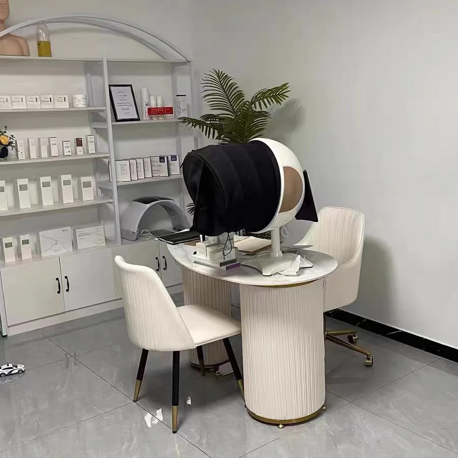 Medical beauty consultation table negotiation reception table interview workbench beauty salon skin detection table desk compute