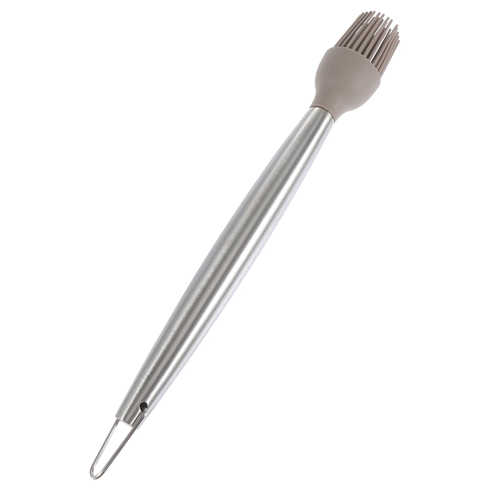 

1pc Silicone Oil Brush Kitchen Tools BBQ Sauce Basting Stainless Steel Long Handle Easy Clean Heat Resistance BBQ Utensils