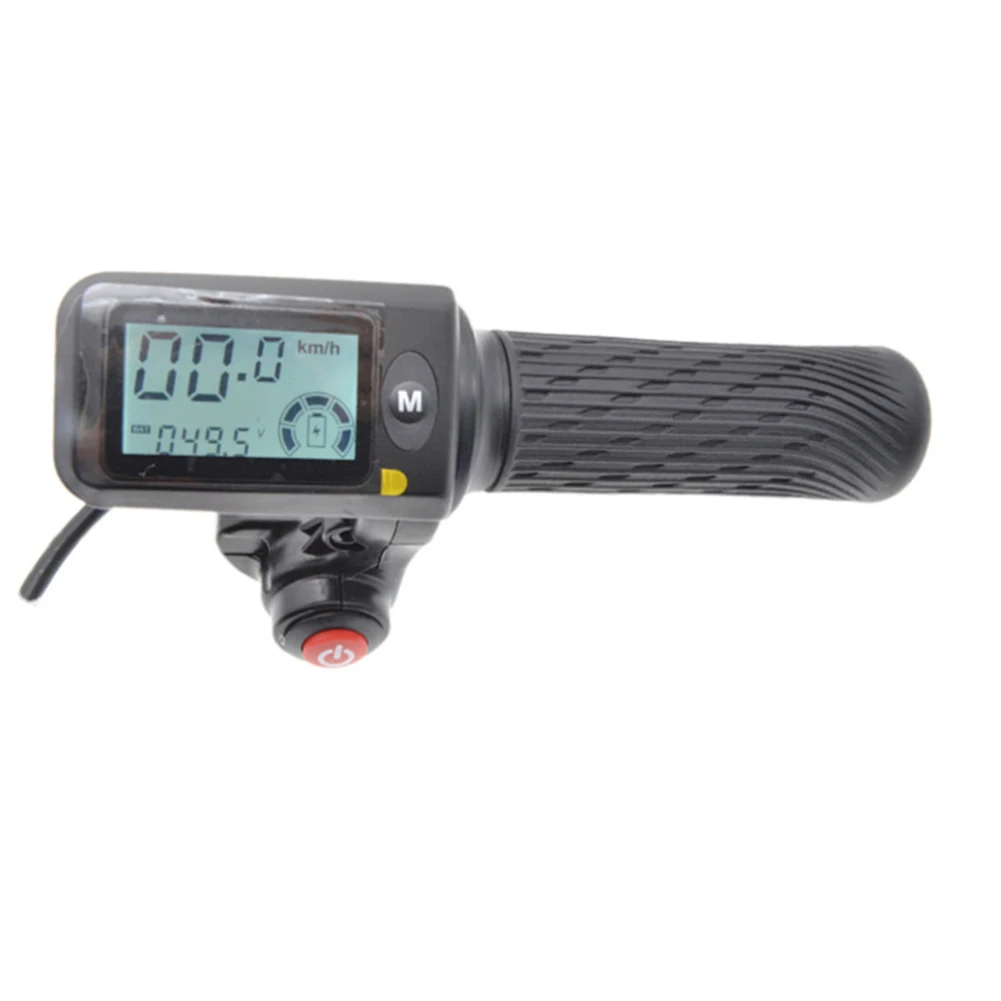 Electric Scooter Throttle Control Set With LCD Display Six Pin & Eight Pin (Suitable For E Bikes Motorcycles Scooters)