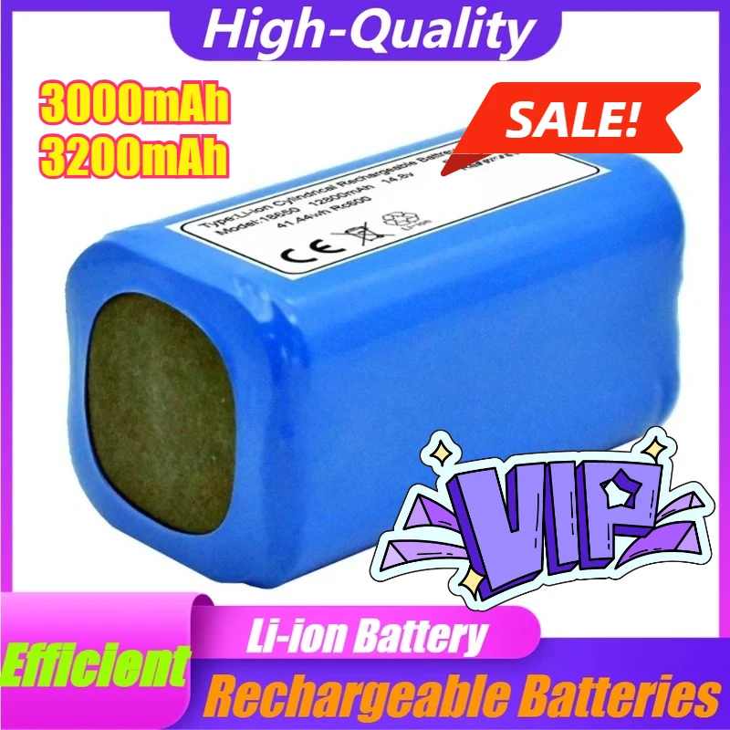 

3000mAh/3200mAh Lithium Batteries Compatible for Haier TAB-T360W TAB-5510S Robotic Vacuum Cleaners