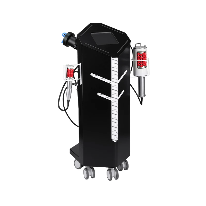 4IN1 360 Rotating Vibration Roller Massage Body Slimming Machine Inner Ball Roller Lymphatic Drainage Machine