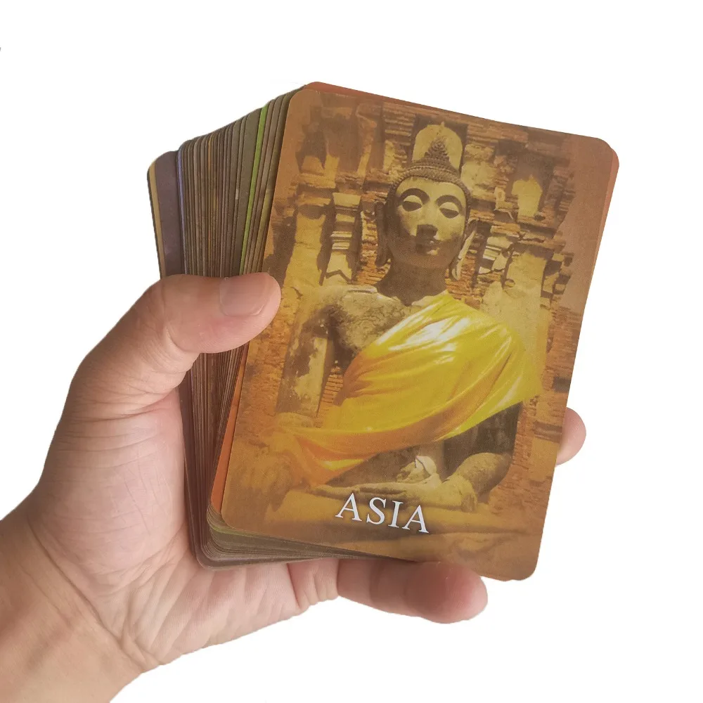 Past Life Oracle Deck In Rigid Box 44 Pcs Oracle Cards with Guidebook for Beginners 12*8.6cm