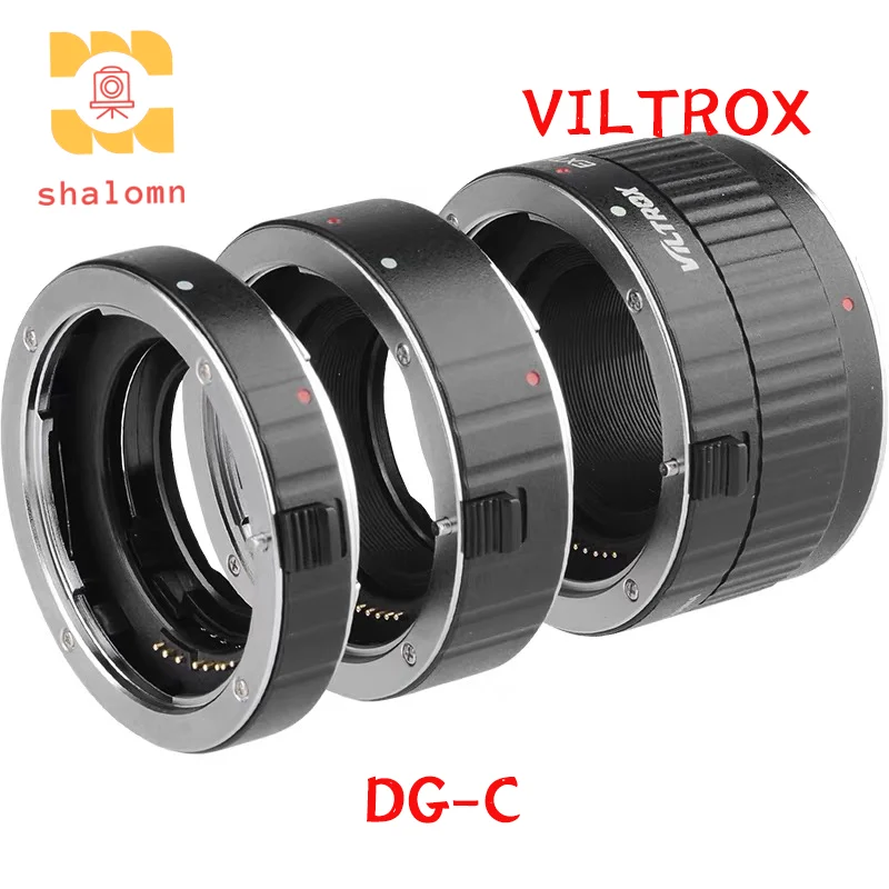 Nuovo VILTROX DG-C Anello Adattatore Obiettivo Macro Per Canon 12mm 20mm 36mm Montaggio In Metallo Messa A Fuoco Automatico Per Canon EOS700D 60D 5DII IV 7D II 80D