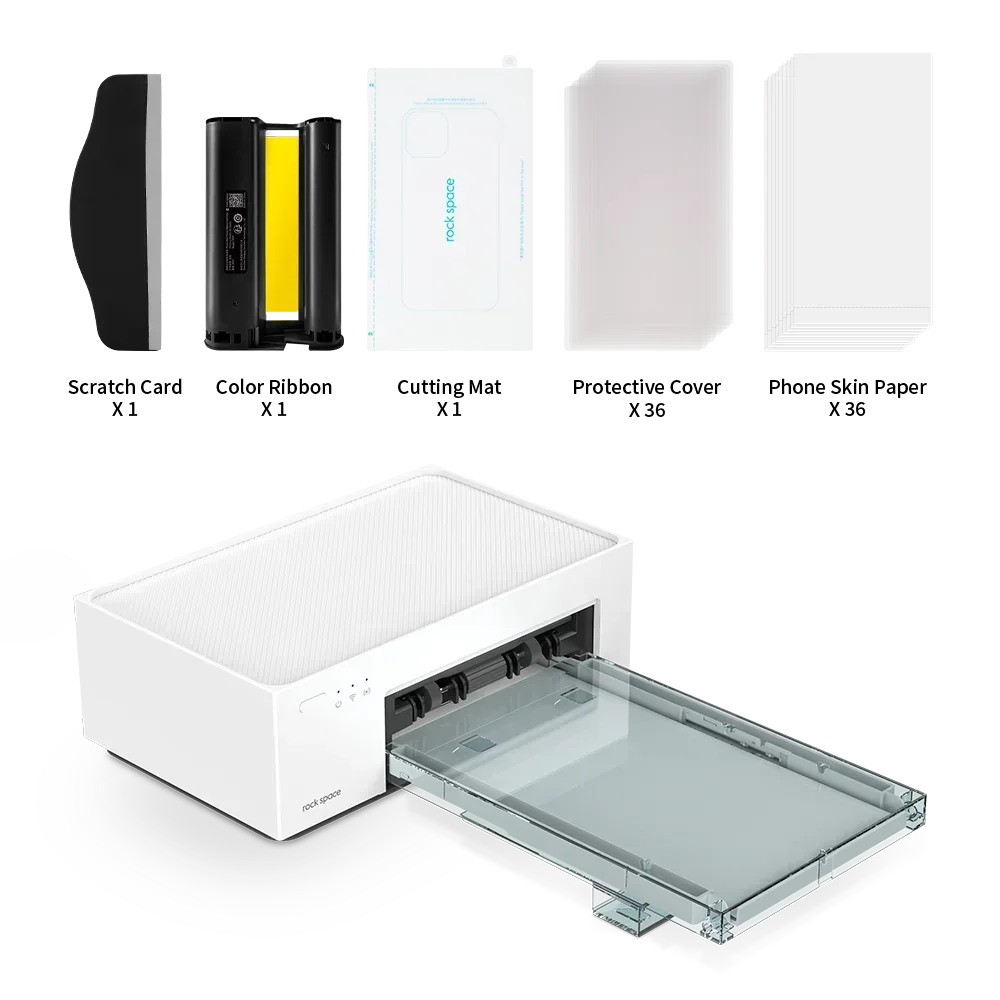 2025rock Space Intelligence الهاتف المحمول طابعة الفيلم الخلفي ملصق آلة قطع الفيلم طابعة الجلد الهاتف