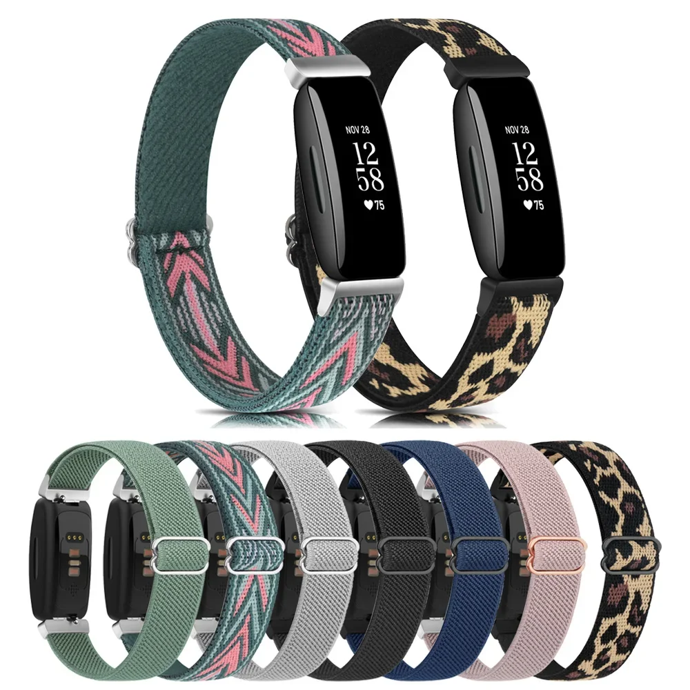 

Strap For Fitbit Inspire 1/Inspire 2/Inspire HR Band Elastic Nylon Watchband Bracelet For Fitbit ACE 2/ACE 3 Strap Wristband
