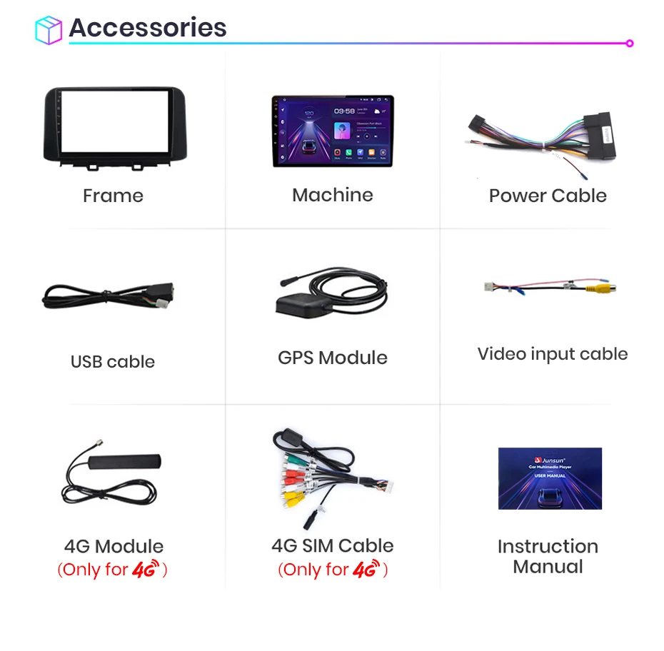 Junsun AI Wireless CarPlay für Apple Android Auto Autoradio für Mazda 6 2002 2003 2004 2005 2006–2008 Multimedia Navi Stereo – Detail 23